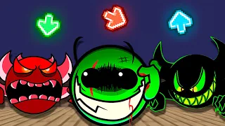 FNF Character Test | Gameplay VS Playground | Lobotomy, CatNap, Geometry Dash | FNF Mods