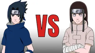 Sasuke vs Neji in the Chūnin Exams | Who Would Win?