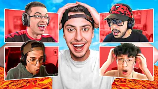 STREAMERS REACT TO THE *NEW* CIZZORZ DEATHRUN !!!