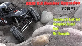 Video # 1 Installing SS Links on the RR10 V.2 Bomber!