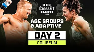 Day 2 Age Group & Adaptive Coliseum — 2023 CrossFit Games