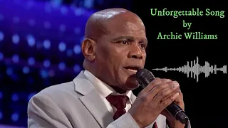 America's Got Talent 2020, an Unforgettable Song - Archie Williams (Sound Wave Audio)