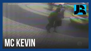 Novas imagens de segurança mostram chegada de MC Kevin ao hotel momentos antes de acidente