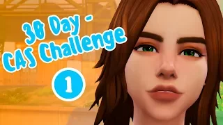 SIMS 4| 30 day cas challenge|Day 1 - Simself | День первый-создаю себя