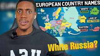 How Did Each European Country Get Its Name || FOREIGN REACTS