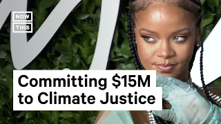 Rihanna Donates $15 Million to Climate Justice #Shorts