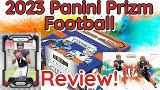 💎 STROUD! BIG HITS 💎 2023 Panini Prizm Football 🏈 Review - Hobby Box First off the Line (FOTL)🤑