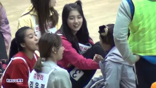 120108 miss A Suzy Interactions with Idols @ Idol Sport Championship