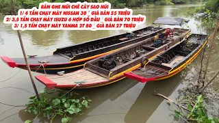 #88: Bán ghe mũi chẽ 4 tấn, 3,5 tấn & 1,5 tấn giá bán 55tr, 70tr & 27tr #MPBT