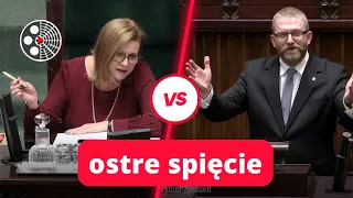 Spięcie M. Gosiewskiej i G. Brauna