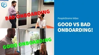 Good VS Bad OnBoarding