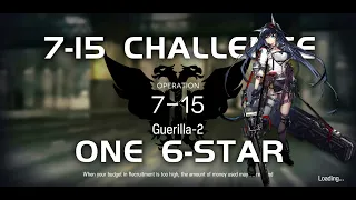 7-15 CM Challenge Mode | Main Theme Campaign | Ultra Low End Squad |【Arknights】