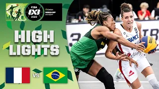 France v Brazil | Women | Highlights | Crelan FIBA 3x3 World Cup 2022