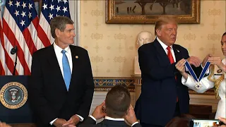 Trump honors fmr Congressman with Medal of Freedom