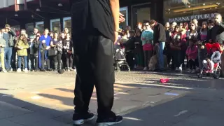 BBoy K-one in the street Milan