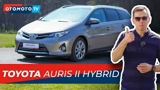 TOYOTA AURIS II HYBRID - używana hybryda nie tylko do miasta | Test OTOMOTO TV