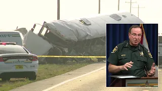 Grady Judd press conference on fatal bus crash