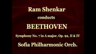 Beethoven 7th, Allegretto and Finale - Ram Shenkar conducting Sofia Philharmonic