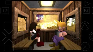 FFVII: Tifa and Cloud sneak a date while at the Golden Saucer
