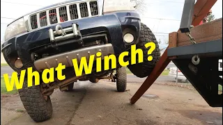 Jeep WJ Hidden Winch Bumper