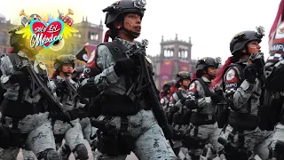 Desfile militar 2023: Guardia Nacional pasa lista de presentes