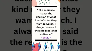 Jet Li Quotes About Fact