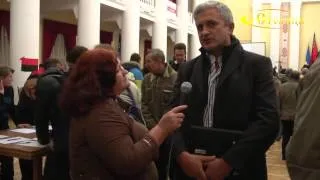 Валентина  Еліас  з Юрієм Збітнєвим в Колонному залі КМДА 2013рік