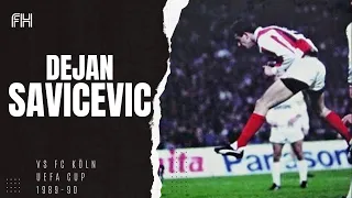 Dejan Savicevic ● Goal and Skills ● Crvena Zvezda 2-0 FC Köln  ● UEFA Cup 1989-90