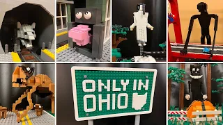 All LEGO ONLY IN OHIO creatures | Creepy Meme World!