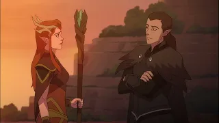 Keyleth becomes fire bender