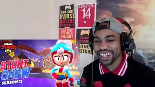 Brawl Stars Animation: Season 12! - The #stuntshow REACTION