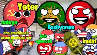 Ülkeler Okulda Tüm Bölümler (2. Sezon) | 42 Dakika | Countryballs Derleme | Türkçe Animasyon