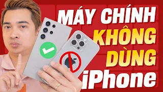 Mình không thể dùng iPhone làm máy chính được !!!