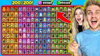 WYDAŁEM 3500 ZŁ 🤑 i UDAŁO SIĘ ZEBRAĆ *WSZYSTKIE SKINY* ⚠️ w Stumble Guys! 😱 + (Opening Skinów)