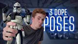 3 AWESOME Poses for Hot Toys CAPTAIN REX