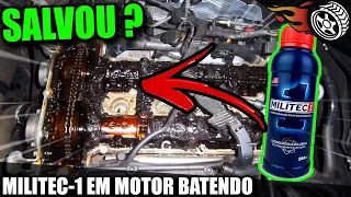 Militec-1 funciona em MOTOR BATENDO e soltando FUMAÇA ? - Diminui batidas de tucho? - Milan Dark