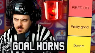 I ranked all 2022 NHL Goal Horns with my Twitch chat | Tier List