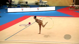 AGHAMIROVA Zohra (AZE) - 2018 Rhythmic Worlds, Sofia (BUL) - Qualifications Hoop