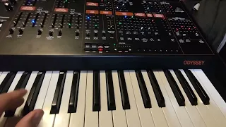 KITT lives inside this synthesizer (Behringer Odyssey)