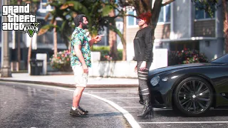 MICHAEL CHEATED WITH HIS BEST FRIEND! #shorts #gta5 | TECHNO GAMERZ GTA 5