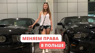 Меняем водительские права в Польше