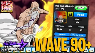 New 7 Star - Old Will (Genryusai Yamamoto) is INSANELY OP | All Star Tower Defense Roblox