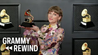 Watch Taylor Swift Win Album Of The Year For 'Folklore' In 2021 | GRAMMY Rewind