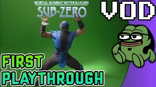 Mortal Kombat Mythologies: Sub-Zero (first playthrough)  #MurdoinkVOD