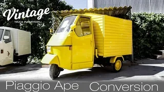 Piaggio Ape Conversion