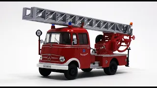 Mercedes LP319 Drehleiter fire engine Walsrode (Atlas 143)