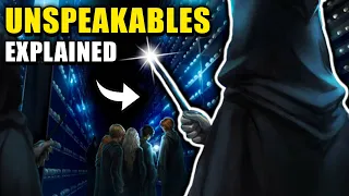 History of the UNSPEAKABLES and Department of Mysteries  - Harry Potter Explained