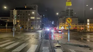 Helsingin raitiolinja 7,9 Koskelan varikko-Länsiterminaali-Ilmala. Helsinki tramline 7,9. @hslhrt