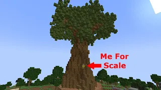 I Spent TWO WEEKS Making a Tree in Minecraft Survival