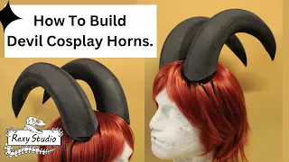Devil Horn Eva Fantasy Cosplay Horn's Tutorial.